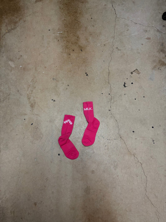 5 STAR TRAINING SOCKS PINK