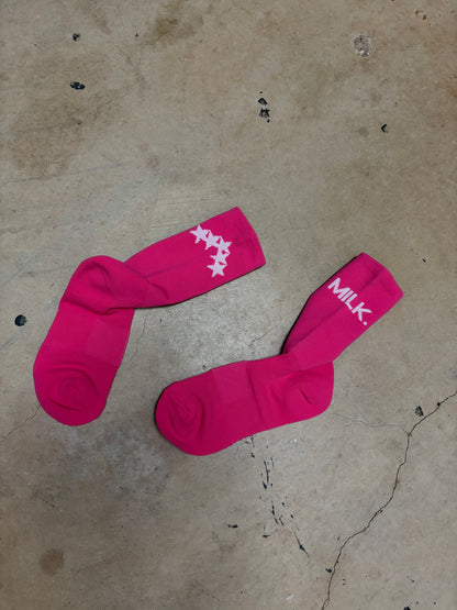 5 STAR TRAINING SOCKS PINK