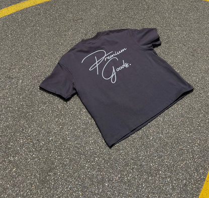 PREMIUM GOODS TEE CHARCOAL